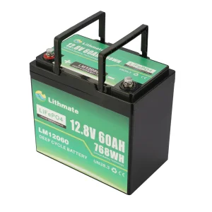 Custom Lithium 12V 60AH Marine Battery