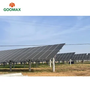 Sistema de Rastreamento Solar PV Eficiente Goomax com Suportes Duráveis e Suporte de Instalação Disponível