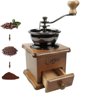Wooden Portable Coffee Mill