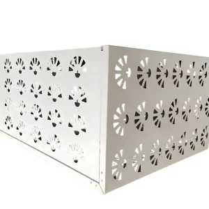 Modern Design Privacy Screen Perforated Metal Panels Decorative Steel Hotel Application Naview Aluminum Facade Cladding