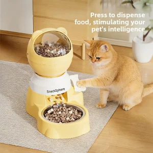 Automatic Feeder Portion Controlled Puzzle Bowl
