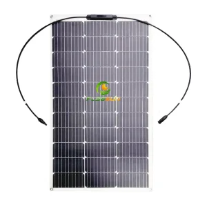 12V 100W Semi Flexible Solar Panel for RV Caravan Motorhome Camping Home