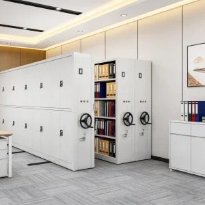 Mobile High Density Compact Shelving