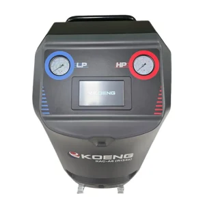 KOENG KAC-A6(134a) Automatic Automotive AC Service Machine 5" LCD Display 180 L/min Vacuum Pump | Refrigerant Recovery Equipment