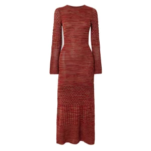 Knitwear Manufacturer Custom Sweater Midi Dress