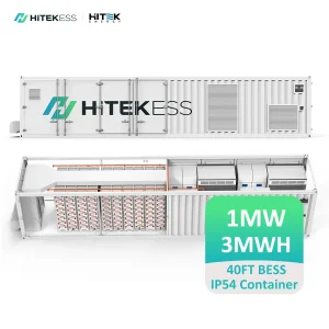 Hitek Containerized Energy Storage System 250kva 500kva 1000kva
