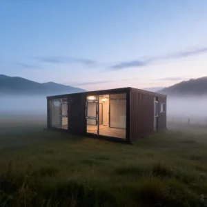 Casa Modular Multigeracional Expandável Pré-fabricada para Família Ampliada