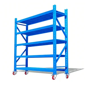 Factory Steel Storage Shelves Corrosion Protection Plug-In Installation Powder Coated for Household Supermarket