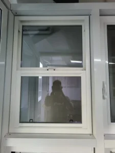 Ventana de Sash de Aluminio de Una Sola Hoja