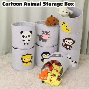 OEM Large Safe Laundry Storage Foldable Felt Laundry Basket Kid Toy Storage For Kids Clothing