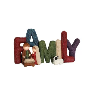 English Letters Ornaments Love / Family Home Desktop Mounted Ornaments Holiday Gifts