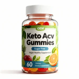 Sugar Free Keto Apple Cider Vinegar Gummies Vegan Acv Weight Management Supplement OEM ODM Factory