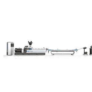 Tsh-65 Linha de Produção de Extrusora de Parafuso Duplo