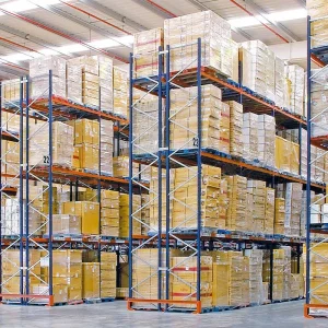 Heavy Duty Pallet Racking Steel Metal Warehouse Storage Teardrop Racks for Industrial Warehouse Storage Rack