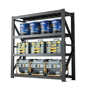 Customated Medium Duty Stacking Racks System Boltless Metal Shelving Units Industrial Warehouse Shelf Storage Rack