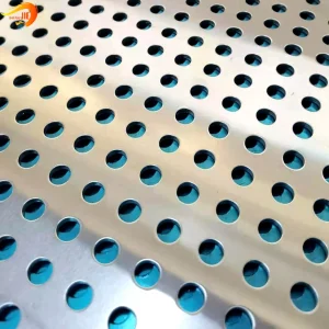 Building External Decorative Exterior Aluminum Facade Metal Wall Perforated Sheet