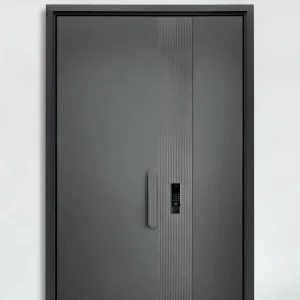 China Factory Steel Aluminum Door Security Entrance Interior Guangdong Exterior Metal Modern Wrought Iron Front Single Double Turkey American Door Price