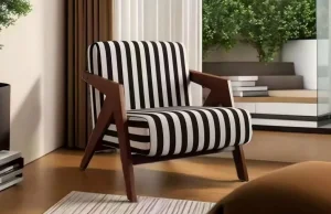 Solid Wood Leisure Lounge Chair