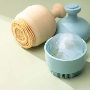 Herramienta de belleza para masaje con bandeja de hielo