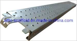 230X63mm Steel Plank Scaffold Walk Boards for Industrial Construction Galvanized Painted Scaffolding