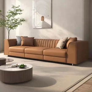 Luxury Modular 4-Seater Chesterfield Sofa with Custom Upholstery