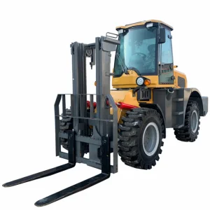 Chinese 4ton 5ton 4WD Rough Terrain Forklift Truck