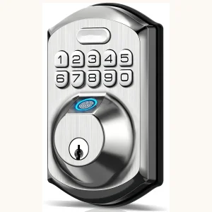 Durable Keyless Entry Electronic Deadbolt Lock with Keypads Auto-Lock Feature