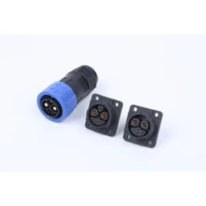 Conector de motor impermeable para sistemas de baterías de litio