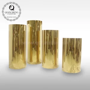 Luxury Gold Steel Flower Stand