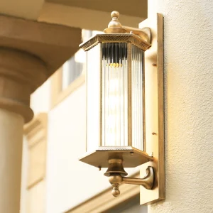Modern IP65 Waterproof Aluminum Outdoor Wall Lantern LED Light Wall Mount Lamp Fixtures for Porch &amp; Exterior Wall Lighting