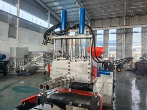 Máquina Pelletizadora de Plástico Linha de Granulação de Estágio Único para Material Triturado de Filme/Saco Plástico