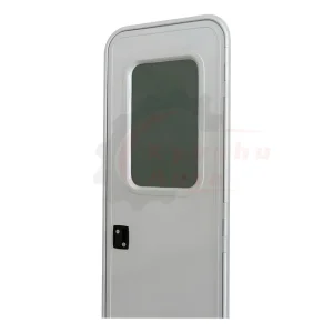 Wholesale Aluminum Alloy Frame Powder Coating Single Point Caravan RV Caravan Door