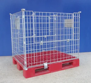 Galvanized Steel Warehouse Trolley