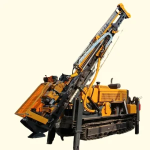 1200m Full Hydraulic Crawler Mounted Surface Core Drilling Rig Machine Gold Mining Crawler Mounted Drill Rig For Mines
