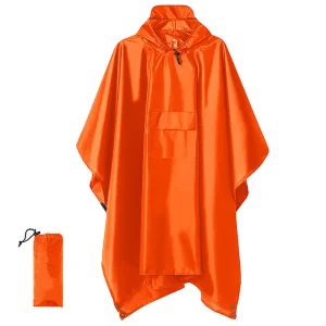 Waterproof Camouflage Raincoat Poncho Camo Tactical Adults Men Rainwear Rain Poncho for Adults
