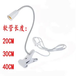 LED Clamp Light Desk Lamp With Flexible Gooseneck Clip Desk Led Nail Art Beauty Lamp Holder