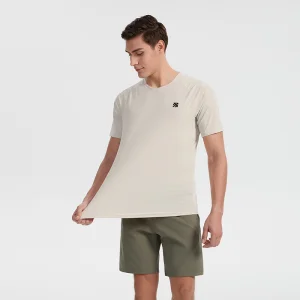 Odor-Resistant C Man Dry Fit Cool Feeling Running T-Shirt for Rope Skipping