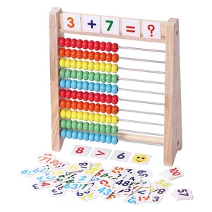 Children's Wooden Abacus Math Learning Toys
