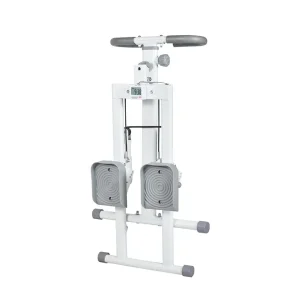 Foldable Home Workout Exercise Machine Electric Vertical Climber with Adjustable Handlebar Pedals for Home Use