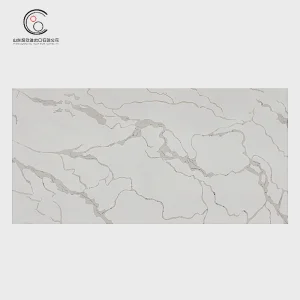 Hot Sale Artificial Quartz Stone Calacatta Countertop Pure White Slabs