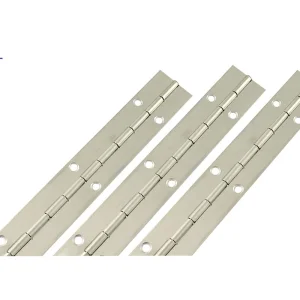 Heavy Duty Hinges for Steel Doors Furniture Accessories Long Gate Strip Hinge Truck Door 201 304 SS Aluminum Iron Materials