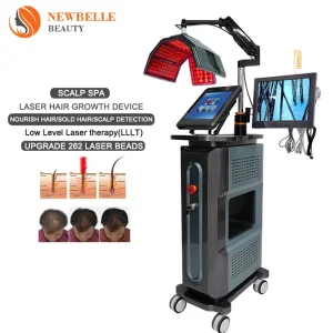 Diode Hair Growth Hatt Helmet Laser Hat Removal Machine Skin Analysis Scalp Analyzer Care Dropshipping Sample Loss Treatment