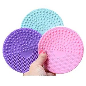 Silicone Makeup Brush Cleaning Mat Set