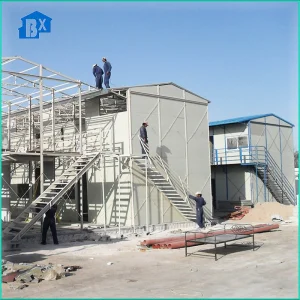 Temporary Steel Structure Dormitory for Convenient Accommodation Solutions Durable Steel Frame Temporary Dormitory for Quick Setup