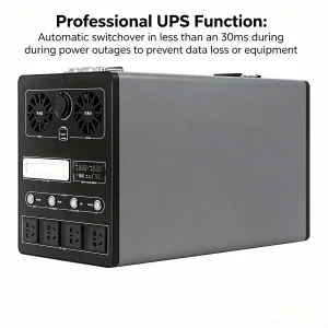 Portable 2500WH 800W Home Power and Home Camping Power Station for Storing Multi-functional Car External Battery