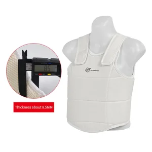 High-Quality Karate Chest Gear for Xs/S/M/L/XL Martial Arts Practitioners