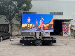 P8 Solar Mobile LED Truck Car Automatic Advertising LED Display