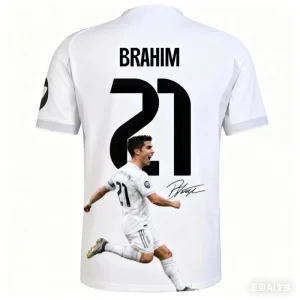 Nueva ropa deportiva de fútbol Star Brahim para hombres y niños, de secado rápido