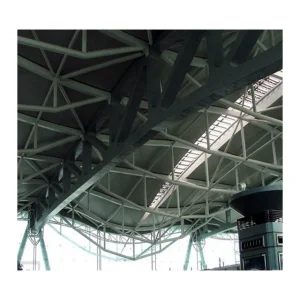 Prefabricated Steel Pipe Truss Structure Airport Waiting Room Hall /Terminal Roof Shed Building