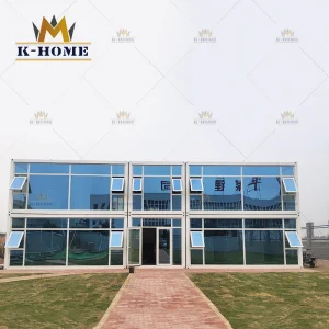 40FT Oficina portátil de alta calidad para proyectos de construcción
